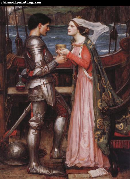 John William Waterhouse Tristram and Isolde