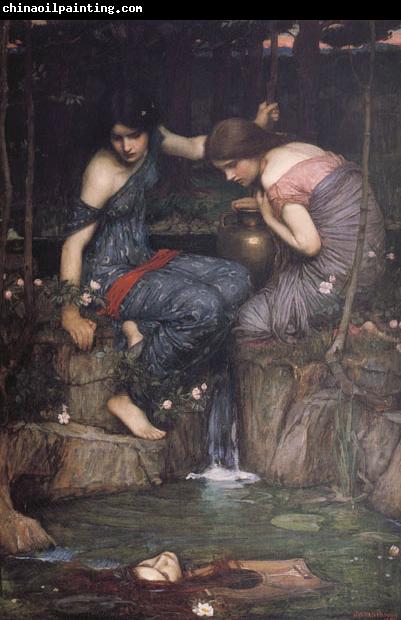 John William Waterhouse Nymphs Finding the Head of Orpheus