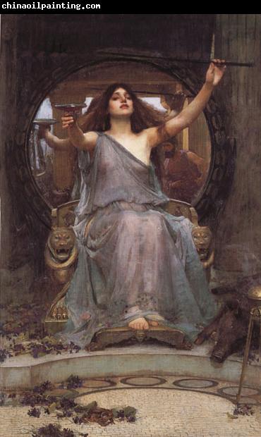 John William Waterhouse Circe Offering the  Cup to Odysseus