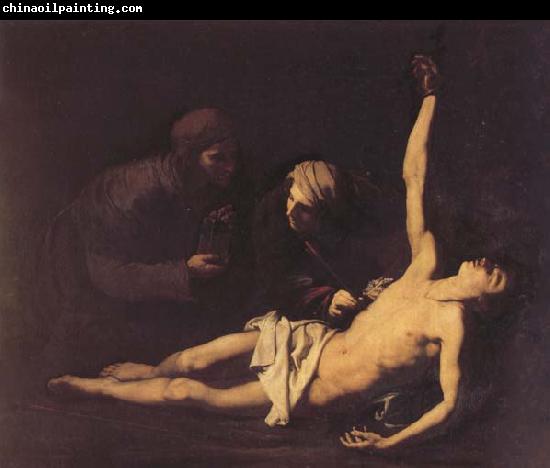 Jusepe de Ribera St.Sebastian.St.Irene,and St.Lucila