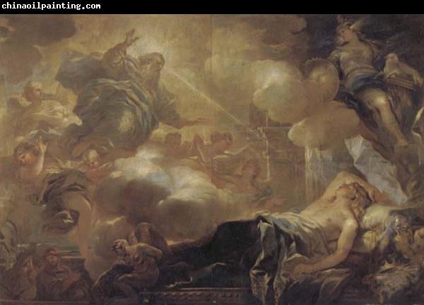 Luca  Giordano Solomon's Dream