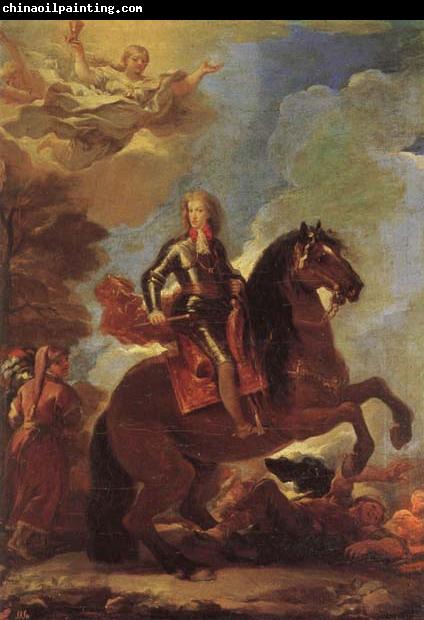 Luca Giordano Equestrian Portrait of Charles II