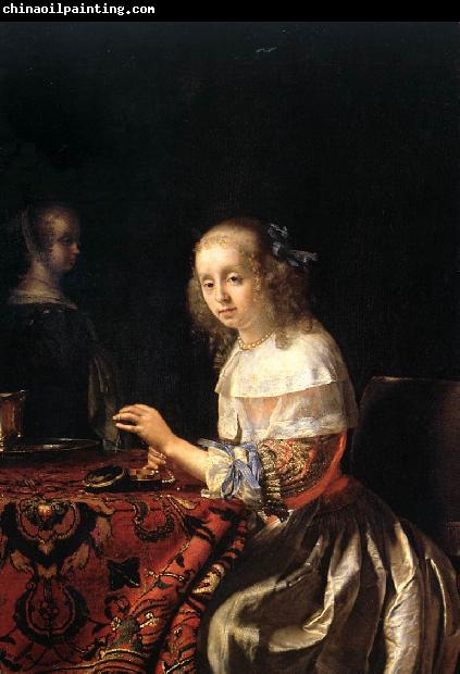 MIERIS, Frans van, the Elder The Lacemaker