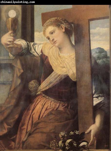 MORETTO da Brescia Allegory of Faith