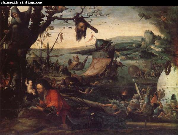 Mandyn, Jan Landscape wtih the Legend of St.Christopher