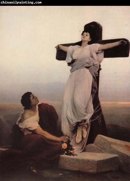 Max, Gabriel Cornelius von A Christian Martyr on the Cross