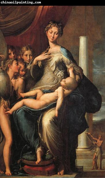 PARMIGIANINO Madonna of the Long Neck