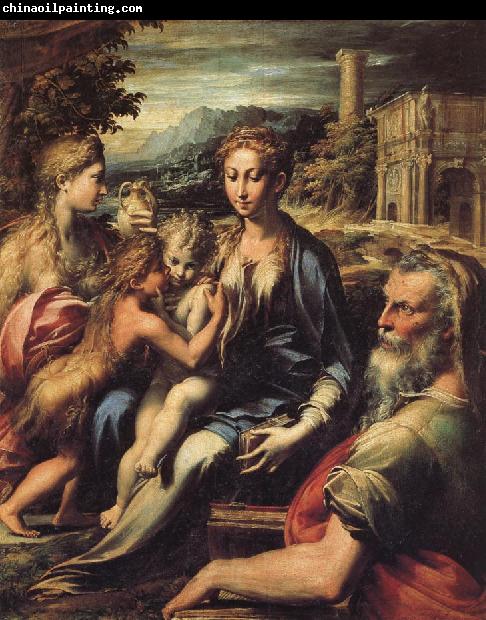 PARMIGIANINO Madonna of St.Zachary