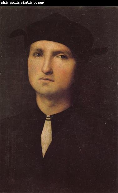 PERUGINO, Pietro Portrait of a Young Man