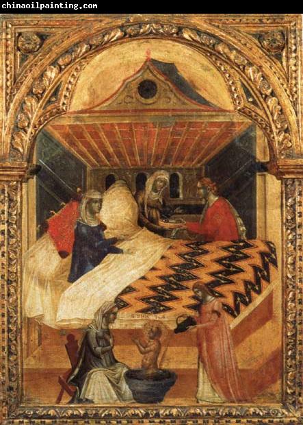 Paolo Veneziano The Birth of St.Nicholas