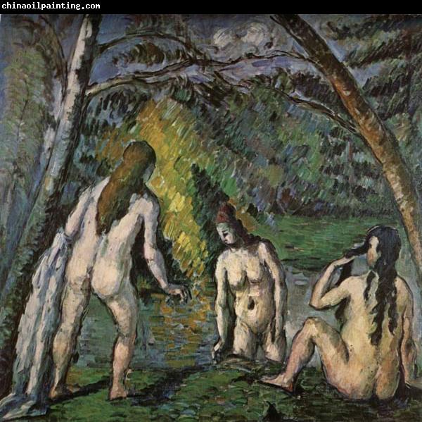 Paul Cezanne Three Women Bathing