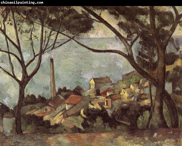 Paul Cezanne The Sea at L Estaque