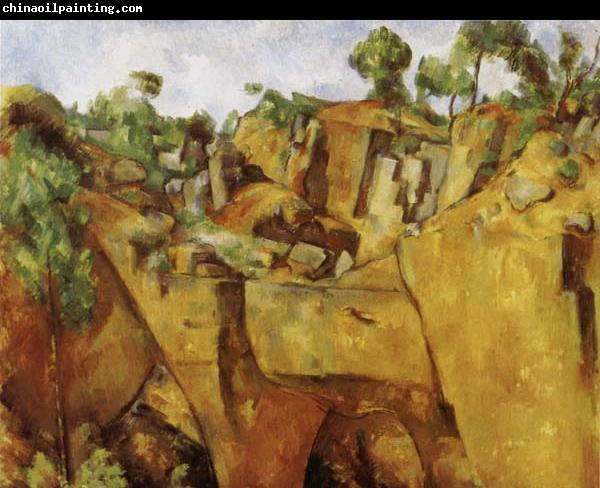 Paul Cezanne Quarry at Bibemus