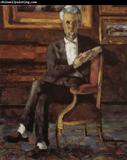 Paul Cezanne Portrait de Victor Chocquet