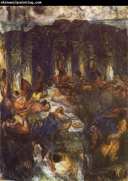 Paul Cezanne The Orgy or the Banquet