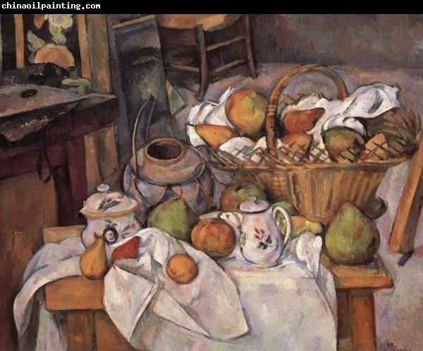 Paul Cezanne Still Life with Ginger Pot