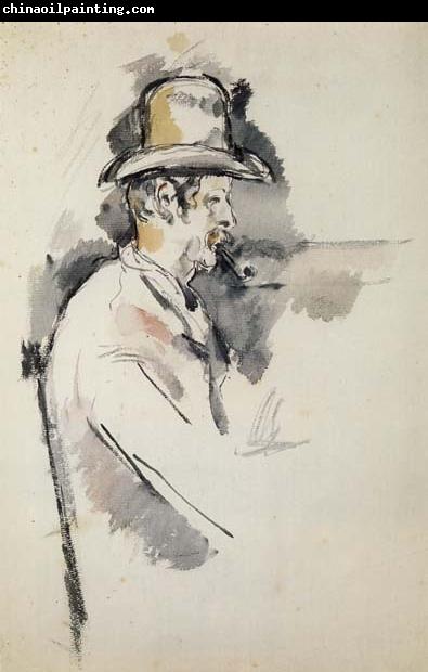 Paul Cezanne Man with a Pipe