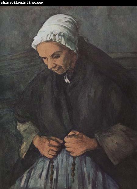 Paul Cezanne Old Woman with a Rosary