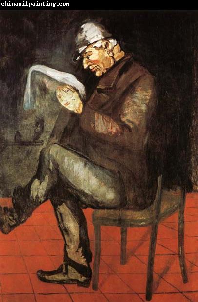 Paul Cezanne Portrait d Eugene Dlacroix