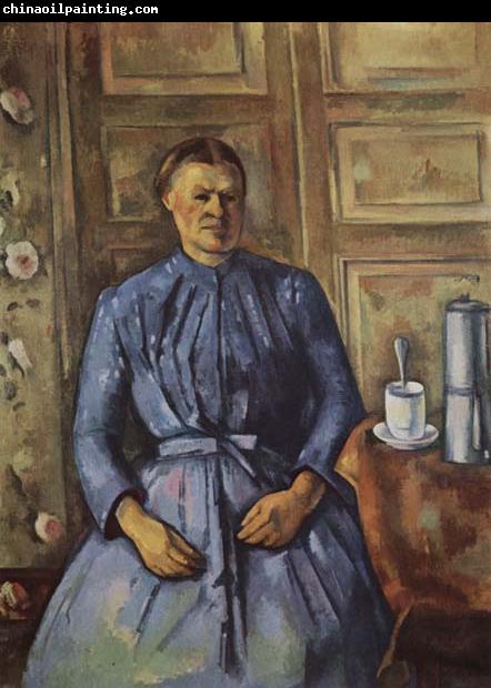 Paul Cezanne Woman with a  Coffee Pot