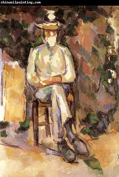 Paul Cezanne Portrait du jardinier Vallier