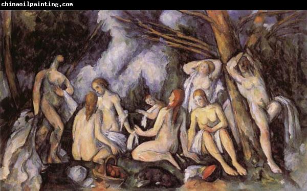 Paul Cezanne The Large Bathers