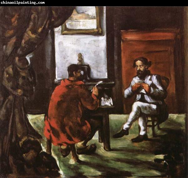 Paul Cezanne Paul Alexis Reading to Zola