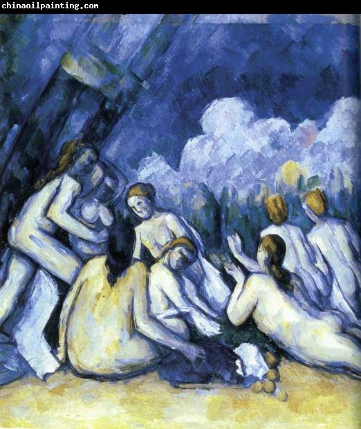 Paul Cezanne Les Grandes Baigneuses