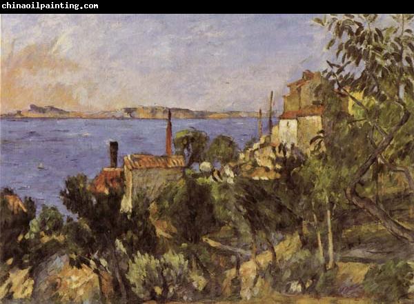 Paul Cezanne The Sea at L Estaque