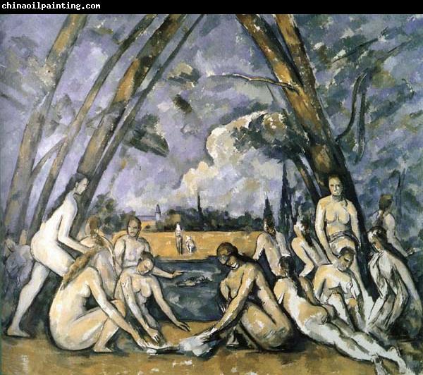 Paul Cezanne Les Grandes Baigneuses