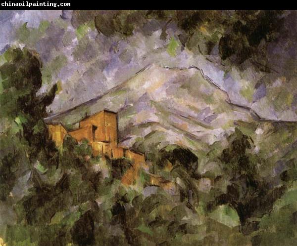 Paul Cezanne Mont Sainte-Victoire and Chateau Noir