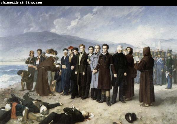 Perez, Antonio Gisbert The Execution of Torrijos and His Companions