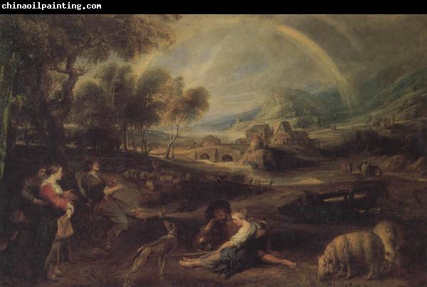 Peter Paul Rubens Landscape with a Rainbow