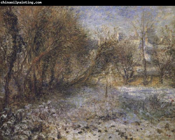 Pierre Renoir Snowy Landscape