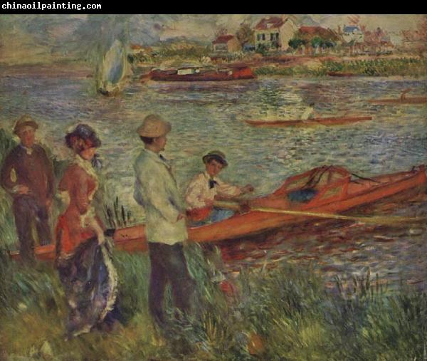 Pierre Renoir Boating Party at Chatou