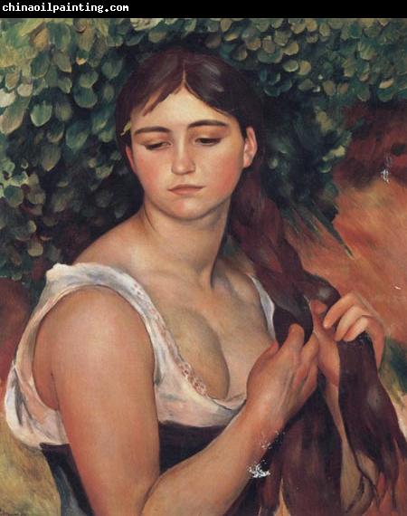 Pierre Renoir The Braid(suzanne Vdaladon)