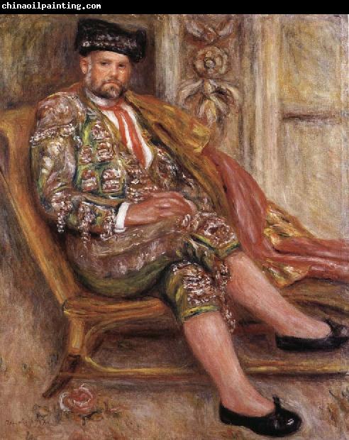 Pierre Renoir Ambrois Vollard Dressed as a Toreador