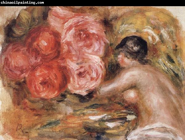 Pierre Renoir Roses and Study of Gabrielle