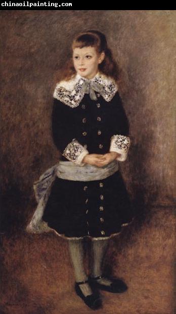 Pierre Renoir Marthe Berard(Girl Wearing a Blue Sash)