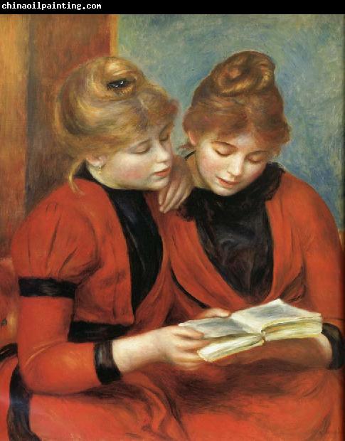 Pierre Renoir Young Girls Reading