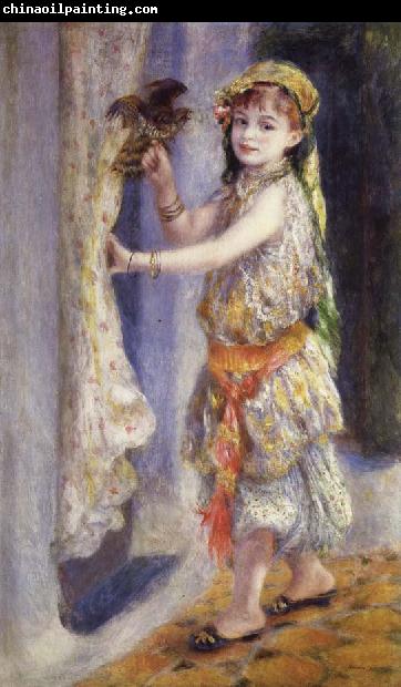 Pierre Renoir Young Girl with a Falcon