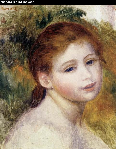 Pierre Renoir Head of a Woman