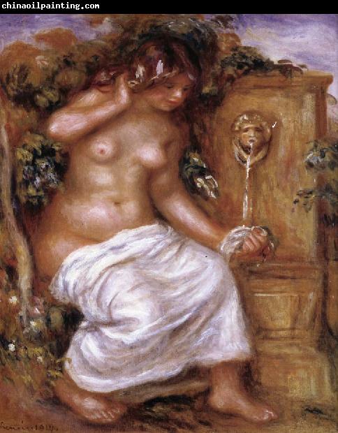 Pierre Renoir The Bather at the Fountain