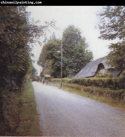 Pierre Renoir The Road from Trouville to Honfleur as it looks now