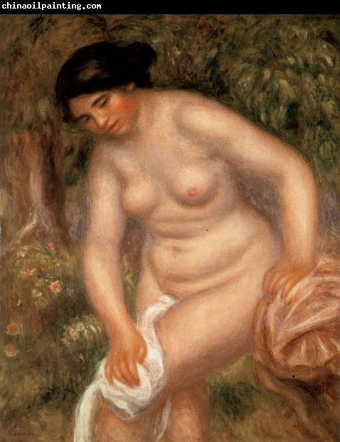 Pierre Renoir Bather Drying herself