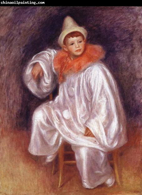 Pierre Renoir White Pierrot