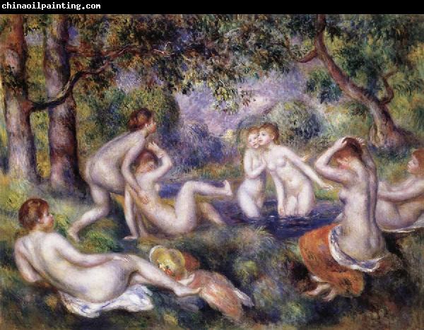 Pierre Renoir Bathers in the Forest