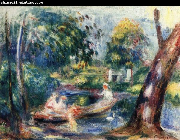 Pierre Renoir Landscape with River