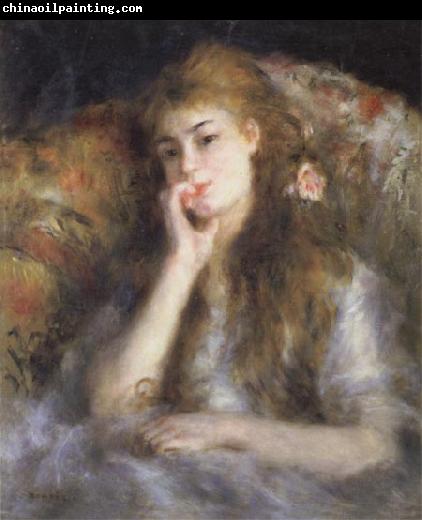 Pierre Renoir Young Woman Seated(The Thought)