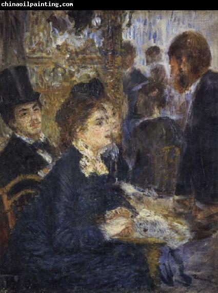 Pierre Renoir At the Cafe